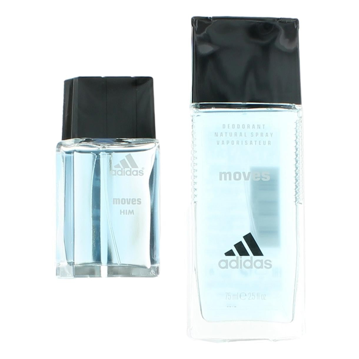 Bottle of Adidas Moves by Adidas, 2 Piece Gift Set for Men